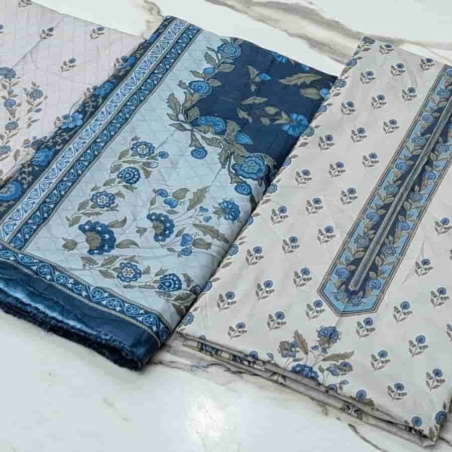 Bin Saeed 3 Piece Printed Black Color Unstitched Suit